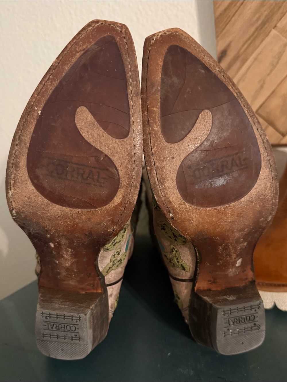 Corral Tobacco Nopal Cactus Ladies Boots - Picture 4 of 5